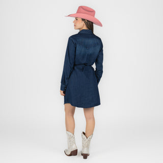 Vestido Wrangler Mezclilla Obscura Dama