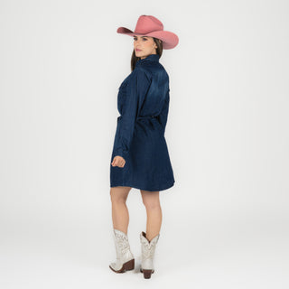 Vestido Wrangler Mezclilla Obscura Dama