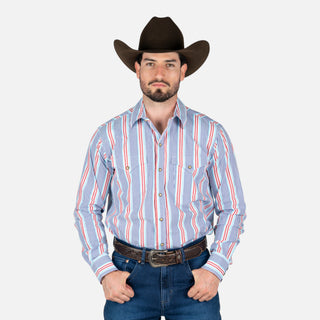 Camisa Golden Rooster Rayas Caballero