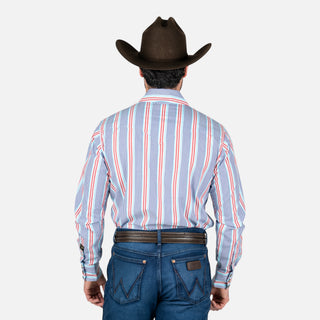 Camisa Golden Rooster Rayas Caballero