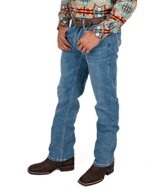 Jeans Rock & Roll Denim Relaxed Fit Stackable Bootcut Caballero