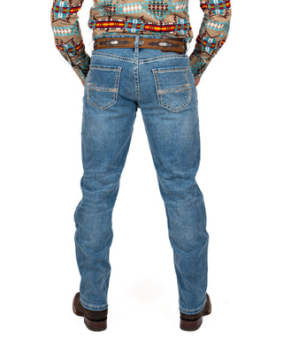 Jeans Rock & Roll Denim Relaxed Fit Stackable Bootcut Caballero