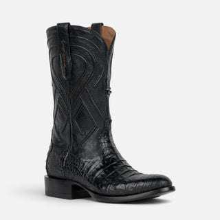 Bota Rio Grande Legado Ontario Caimán Belly Negro Caballero