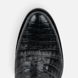 Bota Rio Grande Legado Ontario Caimán Belly Negro Caballero