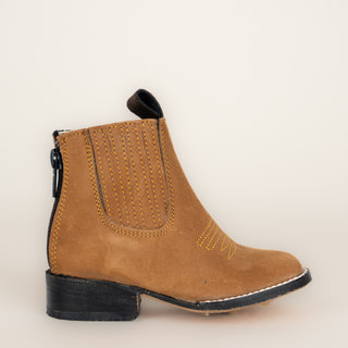 Botín Jar Boots Nobuck Camel Bebé