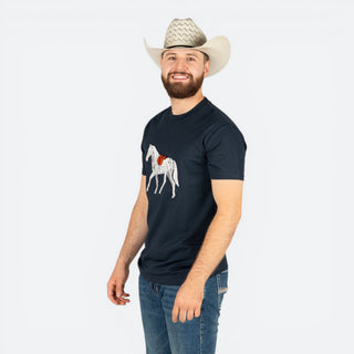 Playera Platini Caballo Navy Caballero