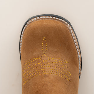 Botín Jar Boots Nobuck Camel Bebé