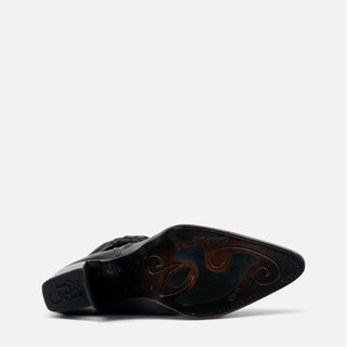 Bota Cuadra Pitón Belly Plunge Negro Dama
