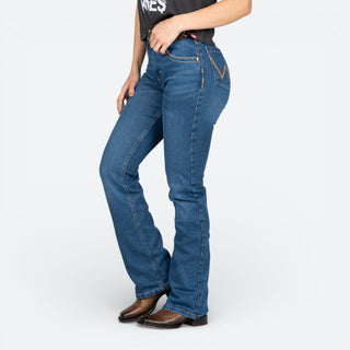 Jeans Wrangler Retro High Rise Dama