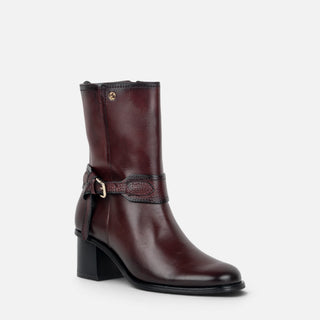 Bota Franco Cuadra Ternera Inca Vino Dama