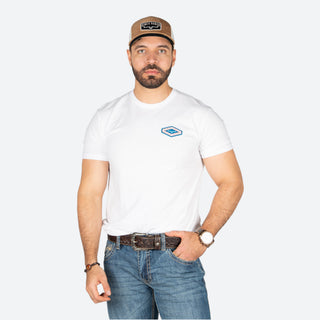 Playera Kimes Ranch Boxer White Caballero