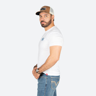 Playera Kimes Ranch Boxer White Caballero