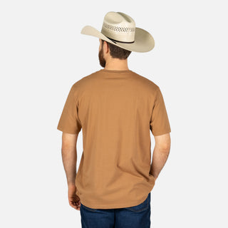 Playera Kimes Ranch SS Classic Event Tabaco Caballero
