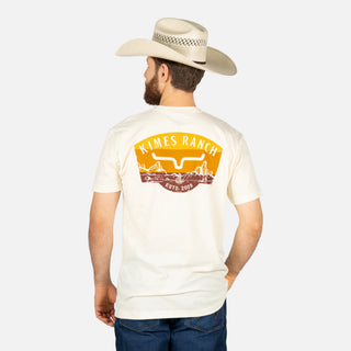 Playera Kimes Ranch Southwestern Natural Caballero