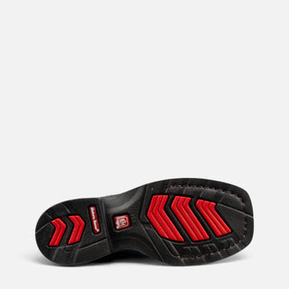 Bota Nokota Lucas 18 Grabado Pescado Baby Negro Niño
