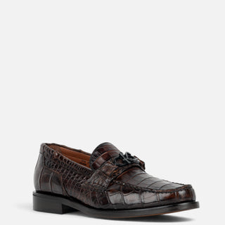 Zapatos Franco Cuadra Alligator Café Caballero