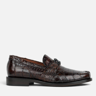 Zapatos Franco Cuadra Alligator Café Caballero