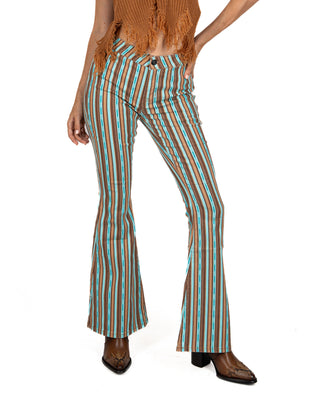 Jeans Rock & Roll Denim High Rise Flare Dama