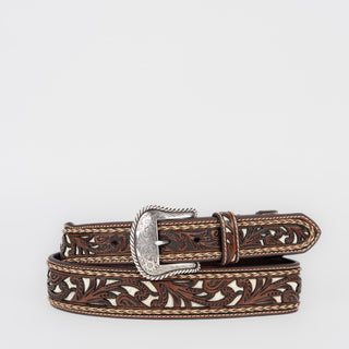 Cinturón Nocona Cincelado Crin Café Caballero