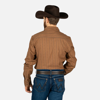 Camisa Kimes Ranch Hanover Brown Caballero