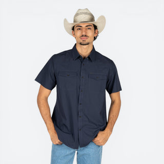 Camisa Barabas Navy Caballero