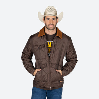 Chamarra Panhandle Dark Brown Caballero
