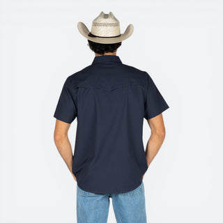 Camisa Barabas Navy Caballero