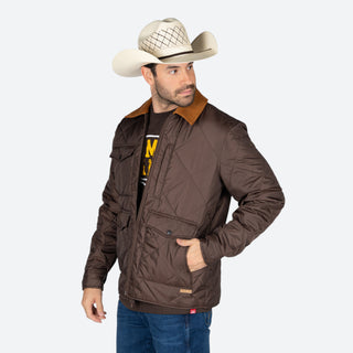 Chamarra Panhandle Dark Brown Caballero