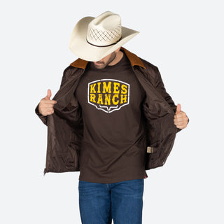 Chamarra Panhandle Dark Brown Caballero