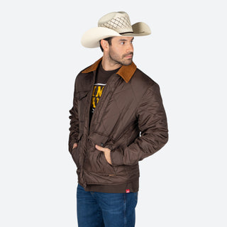 Chamarra Panhandle Dark Brown Caballero