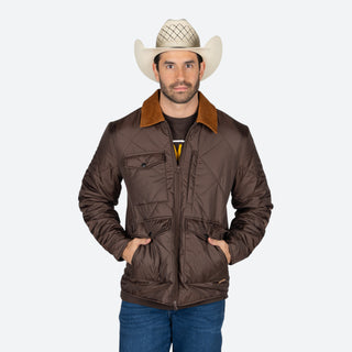 Chamarra Panhandle Dark Brown Caballero