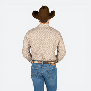 Camisa Rodeo Estampado Caballero