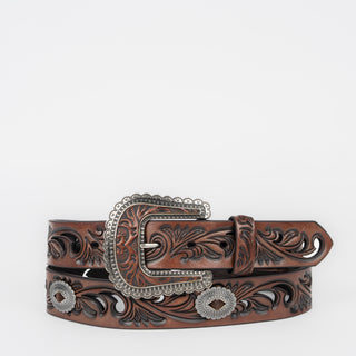 Cinturón Angel Ranch Cincelado Concho Dama