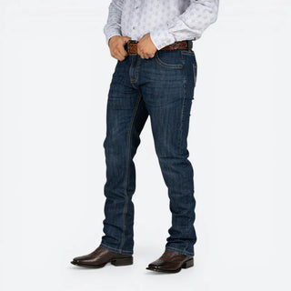 Jeans Rock & Roll Denim Revolver Straight Boot Dark Vintage Caballero