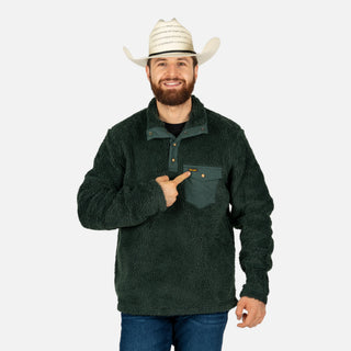 Suéter Wrangler Borrega Verde Caballero