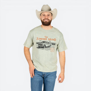 Playera Ranch & Corral Pistache Caballero