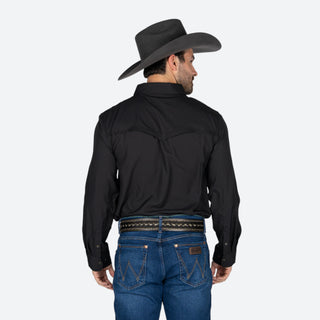 Camisa Rock & Roll Denim Tek Western Black Caballero