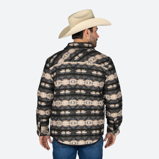 Chamarra Rock & Roll Denim Aztec Doble vista Caballero