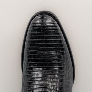 Bota Cuadra Lizard Teju Plunge Negro Caballero