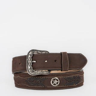 Cinturón Coyote Ranch Concho Estrella Café Dama