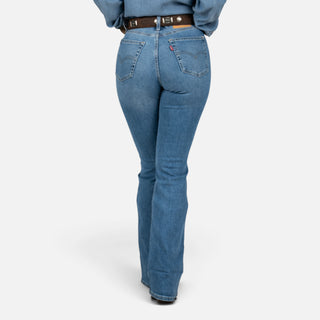 Jeans Levis 725 High Rise Bootcut Indigo Mid Dama