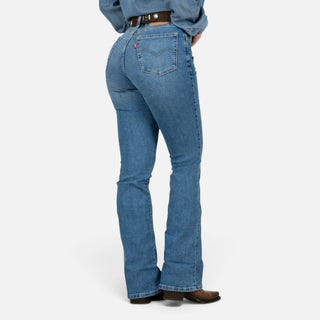 Jeans Levis 725 High Rise Bootcut Indigo Mid Dama
