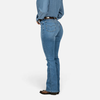 Jeans Levis 725 High Rise Bootcut Indigo Mid Dama