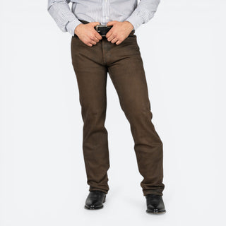 Jeans Levis 501 Stretch Café Deslavado Caballero