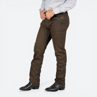 Jeans Levis 501 Stretch Café Deslavado Caballero