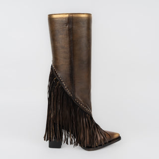 Bota Cuadra Res Soho Miel Dama