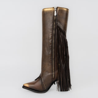 Bota Cuadra Res Soho Miel Dama