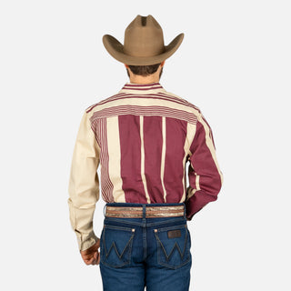 Camisa Kimes Ranch ZT Arm Bandit Khaki Caballero