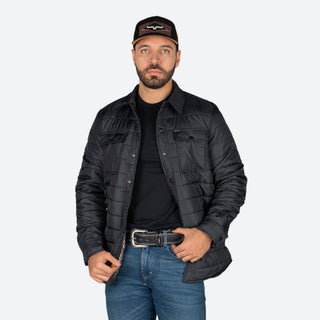 Chamarra Rock & Roll Denim Black Caballero