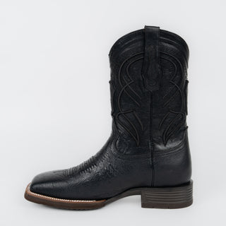 Bota Rio Grande Harbor Panza De Avestruz Negro Caballero